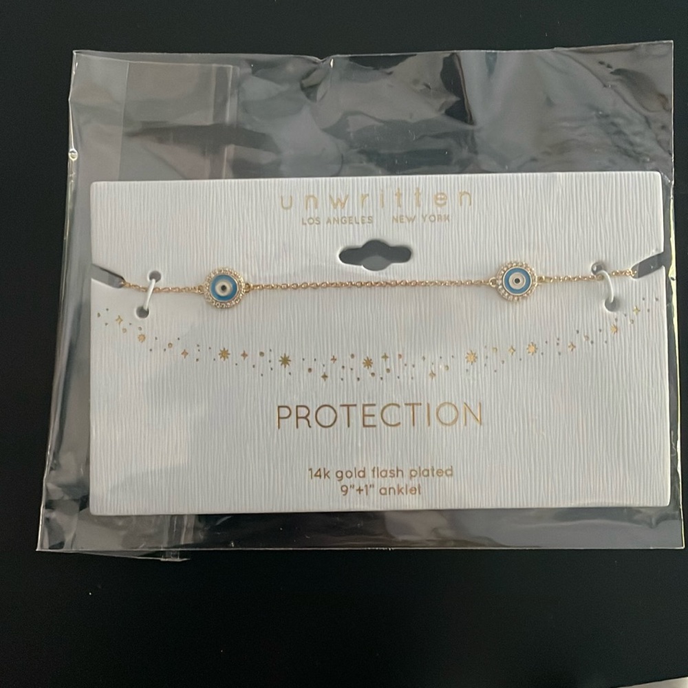 Evil Eye Anklet (Unwritten)